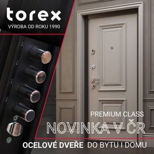 TOREX - ocelové vchodové dvere